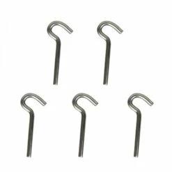 Lot De 5 Pitons P Évolution En Inox - 7.5 Cm - Linxor - Gris