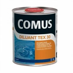 DILUANT TEX 30 - 1L - Diluant Spécial COMUS PISCINE - Incolore