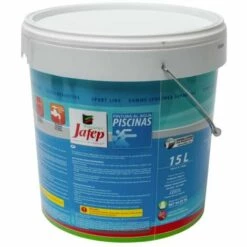 Peinture Spéciale Pour Piscine Bleu Mat Jafep 15L -Entretien de piscine Soldes Magasin 30158697 4
