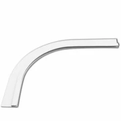 PISCINEO Angle Rayon 15cm Pour Profilé Hung Horizontal