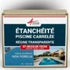 Resine Transparente Etancheite Piscine Carrelee ARCANE INDUSTRIES Transparent - 5m², Support Non Poreux - Transparent