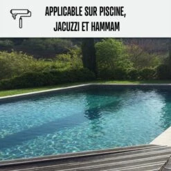 Resine Transparente Etancheite Piscine Carrelee ARCANE INDUSTRIES Transparent - 5m², Support Non Poreux - Transparent -Entretien de piscine Soldes Magasin 51669056 5