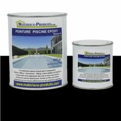 MATPRO Peinture Piscine Epoxy Noir - 1 Kg Noir