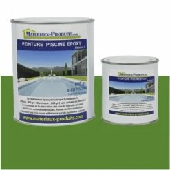 MATPRO Peinture Piscine Epoxy Vert Gazon - 1 Kg Vert Gazon