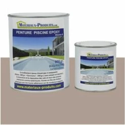MATPRO Peinture Piscine Epoxy Taupe - 1 Kg Taupe