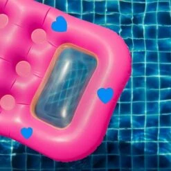 Rustine Piscine, 20 Pièces Piscine Patch Kit De Réparation, Piscine Kit De Réparation, Réparation Plastique Correctifs Auto-adhésives Rustine Pour Piscines Gonflables Bateaux, Bleu -10x25cm -Macaron -Entretien de piscine Soldes Magasin 54892522 5