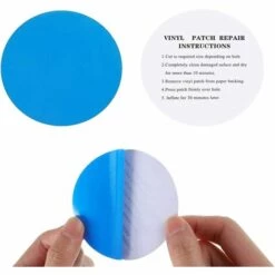 Lot De 20 Patchs De Réparation Gonflables Auto-adhésifs En PVC Pour Piscine, Spa -Macaron -Entretien de piscine Soldes Magasin 54892523 4