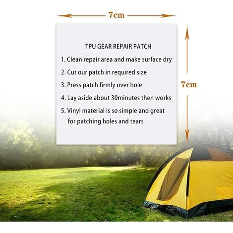 20 Pièces Piscine Patchs Réparation Tente Autocollant Réparation Ruban Auto Adhésif Patches Transparent Rustine étanches Pour Sacs à Dos Veste Auvents Canots Pneumatiques Et Matelas Gonflables,Fontainebleau 2 20 Pièces Piscine Patchs Réparation Tente Autocollant Réparation Ruban Auto Adhésif Patches Transparent Rustine étanches Pour Sacs à Dos Veste Auvents Canots Pneumatiques Et Matelas Gonflables,Fontainebleau – Image 2