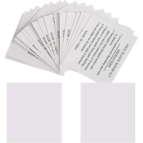 GUAZHUNIFR Lot De 50 Patchs De Réparation 5,5 X 6,5 Cm Rustine De Réparation Pour Piscines, Matelas, Bouées, Spas Gonflables,GU.B/bon 1 GUAZHUNIFR Lot De 50 Patchs De Réparation 5,5 X 6,5 Cm Rustine De Réparation Pour Piscines, Matelas, Bouées, Spas Gonflables,GU.B/bon