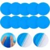 TINOR 20 Pièces Rustine Piscine, Piscine Patch Kit De Réparation, Piscine Kit De Réparation, Réparation Plastique Correctifs Auto-adhésives Rustine Pour Piscines Gonflables Bateaux, Bleu
