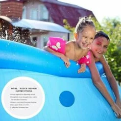 LTS FAFA Kit De Réparation De Piscine En PVC Imperméable Auto-adhésif Pour Bateaux De Piscine 20 Pièces -Entretien de piscine Soldes Magasin 59304629 4