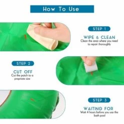 MACARON Kit De Réparation De Patch Gonflable En TPU Patch De Piscine Auto-Adhésif Kit De Patchs De Réparation Rustine De Piscine De Matelas Pneumatiques Outil De Réparation (Transparent)LO-Ron -Entretien de piscine Soldes Magasin 59333918 3