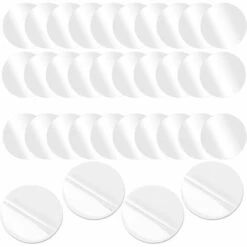 MACARON Kit De Réparation De Patch, Piscine Patch De Réparation Auto-Adhésif Étanche PVC Réparation Correctifs, Réparation Auto-Adhésifs En PVC Pour Gonflables Piscine(Transparent 30 Pièces)LO-Ron