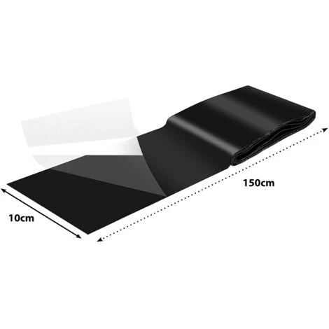 IRISFR Lilaris - Bande Imperméable Noire (10cm X 150cm) Pour Reparation Des Piscines Et Des Tuyaux (bande De Réparation D'urgence/bande D'étanchéité Auto-adhésive Pour L'étanchéité Sous L'eau)noir, Une Pièce 2 IRISFR Lilaris - Bande Imperméable Noire (10cm X 150cm) Pour Reparation Des Piscines Et Des Tuyaux (bande De Réparation D'urgence/bande D'étanchéité Auto-adhésive Pour L'étanchéité Sous L'eau)noir, Une Pièce – Image 2