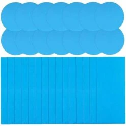 BENOBBY KIDS Piscine Kit Correctifs PVC Auto-adhésif Gonflables Réparation Patch Bande Autocollant Pour Piscines Gonflables Bateau 30PCS, Piscine D'outils Accessoires