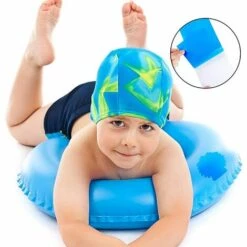 GUAZHUNIFR Patchs De Réparation Auto-Adhésifs En PVC, Patch De Doublure De Piscine En Vinyle Caoutchouc En Vinyle De Réparation De Bateau Pour Canoë Kayak Radeau, Rectangle (Bleu, 20 Pièces) -Entretien de piscine Soldes Magasin 60878221 5