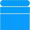 HEGUYEY 30 Pièces Patchs De Réparation PVC Auto-Adhésifs, Patch De Doublure De Piscine En Vinyle Caoutchoucs De Réparation De Bateau Pour Couleur Bleue, Formes Carrées, Rectangulaires Et Rondes