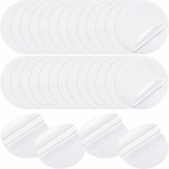 MONLY Kit De Réparation De Piscine Auto-adhésif Patch De Réparation En Plastique Vinyle Patchs De Piscine Pour Piscines Hors Sol Produits De Bateaux Gonflables (30 Pièces, 10 X 10 Cm)