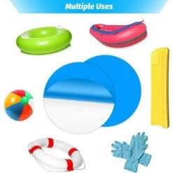 SLBRILLèRE Lot De 30 Patchs De Réparation Autocollants Pour Piscine En PVC - Kit De Réparation Pour Piscine - Autocollants De Réparation Sous L'eau - Ronds 9 SLBRILLèRE Lot De 30 Patchs De Réparation Autocollants Pour Piscine En PVC - Kit De Réparation Pour Piscine - Autocollants De Réparation Sous L'eau - Ronds -Entretien de piscine Soldes Magasin 64707090 5
