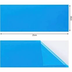 MERéTéET Patchs De Réparation Auto-Adhésifs PVC, Fmlkic Patch De Doublure De Piscine En Vinyle Caoutchoucs De Vinyle De Réparation De Bateau Pour Bateau,Bleus,Rectangles 10*25cm Bleue 10 Pièces,KoleZy 7 MERéTéET Patchs De Réparation Auto-Adhésifs PVC, Fmlkic Patch De Doublure De Piscine En Vinyle Caoutchoucs De Vinyle De Réparation De Bateau Pour Bateau,Bleus,Rectangles 10*25cm Bleue 10 Pièces,KoleZy -Entretien de piscine Soldes Magasin 65383050 3