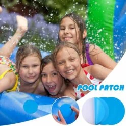 YEURIé Patchs De Réparation Auto-Adhésifs En PVC,20 Pièces Patch De Doublure De Piscine En Vinyle Caoutchouc En Vinyle De Réparation De Bateau, Kit Piscine Correctifs Auto-adhésif -Entretien de piscine Soldes Magasin 66084618 2