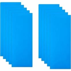 YEURIé 10 Pièces Patchs De Réparation Auto-Adhésifs PVC,atch De Doublure De Piscine,Rustines Autocollantes Pour Réparation,10x25cm