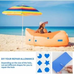 BF 20 Pièces Piscine Patchs Réparation Tente, PVC Kit Reparation Piscine, Autocollant Réparation Ruban Auto Adhésif Patches Rustine étanches Pour Sacs à Dos Veste Auvents Canots Pneumatiques -Entretien de piscine Soldes Magasin 67326988 4