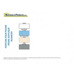 MATPRO Peinture Acrylique Piscine Beige - 5 L Beige -Entretien de piscine Soldes Magasin 7437102 3